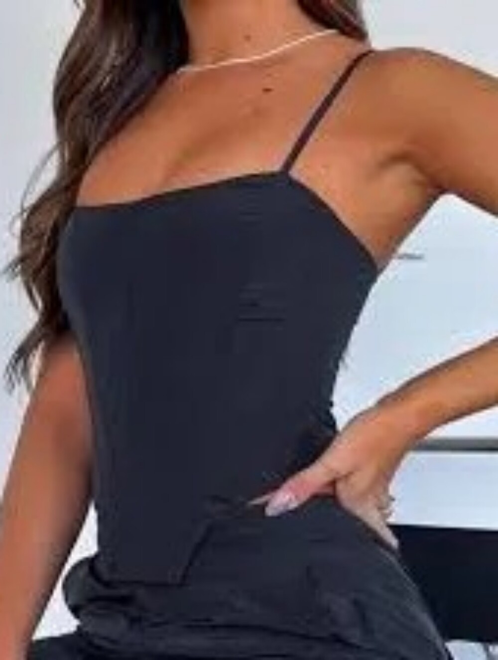 White Fox Boutique At My Best Bustier Top Black S